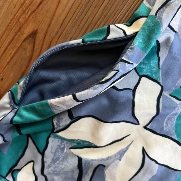 Jockey Small Out & About Floral Dress Travel Activewear Sleeveless Zip Pockets - Picture 3 of 9